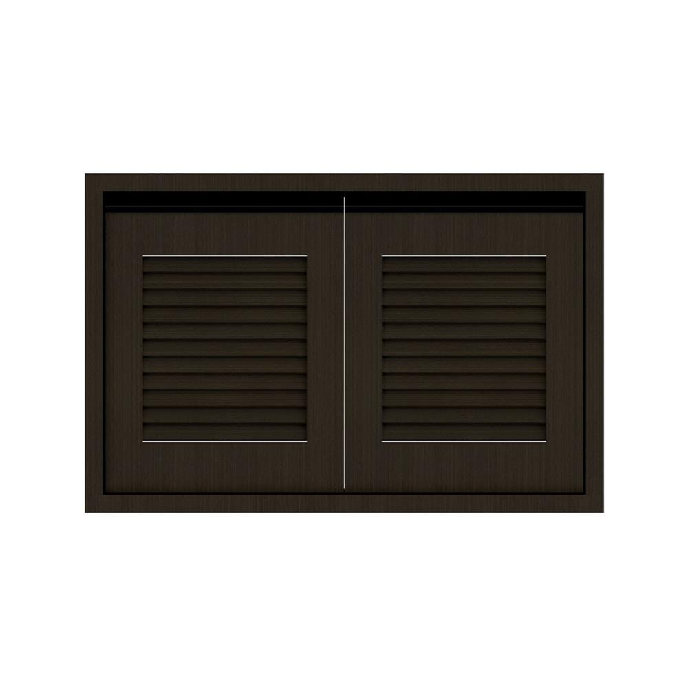 บานใต้เตาเกล็ดเต็ม JUPITER SILKY BROWN 87x57 ซม. สีน้ำตาล