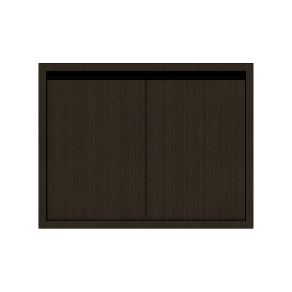 บานซิงค์คู่เรียบ JUPITER SILKY BROWN 87x67 ซม. สีน้ำตาล