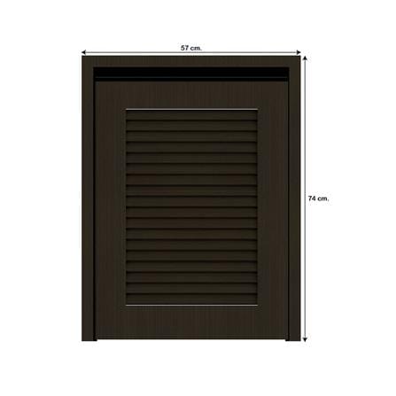 บานถังแก๊สเกล็ดเต็ม JUPITER SILKY BROWN 57x74 ซม. สีน้ำตาล_3