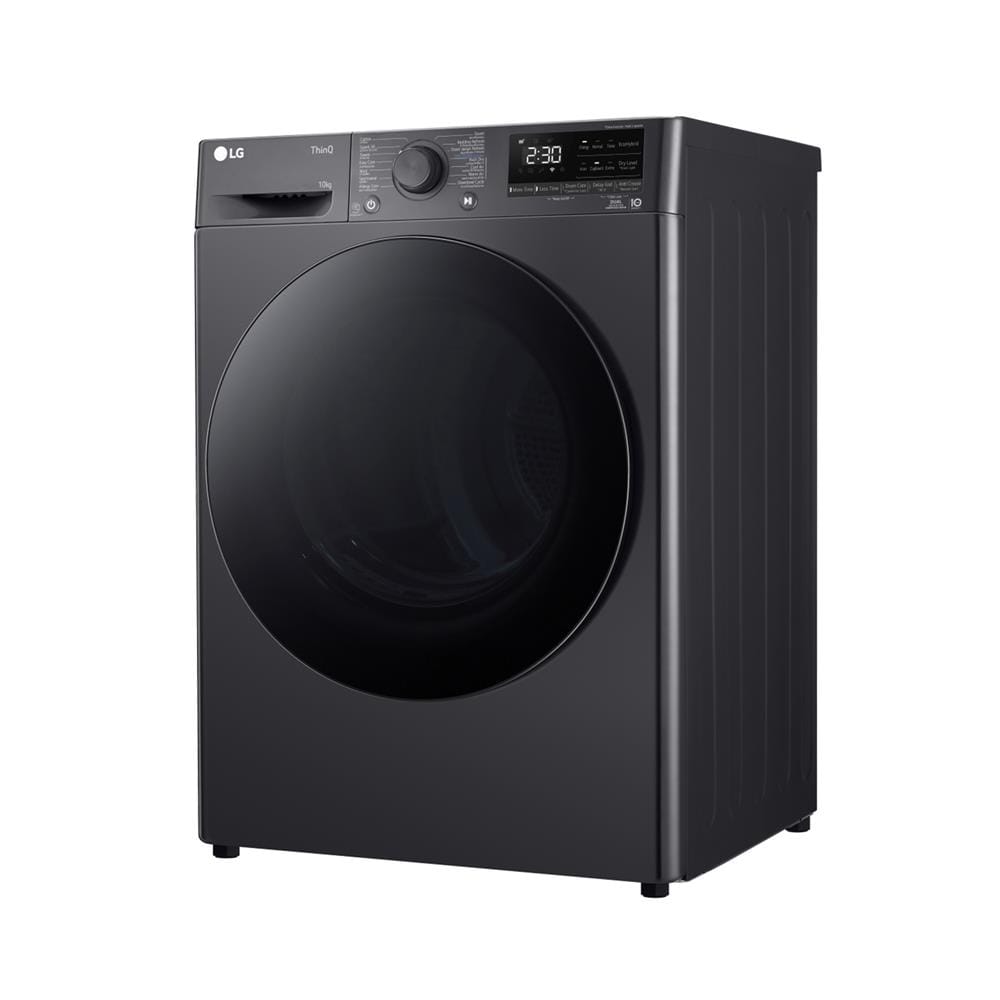 เครื่องอบผ้าฝาหน้า LG RV10VHP4B 10 กก. HEAT PUMP สีดำ