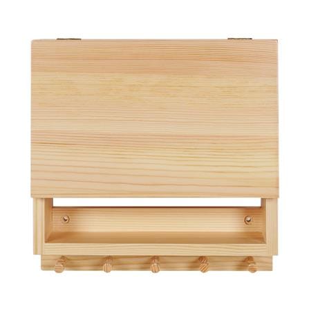 กล่องกุญแจ 10 ดอก AZLE 25X25 ซม. สีธรรมชาติ_0