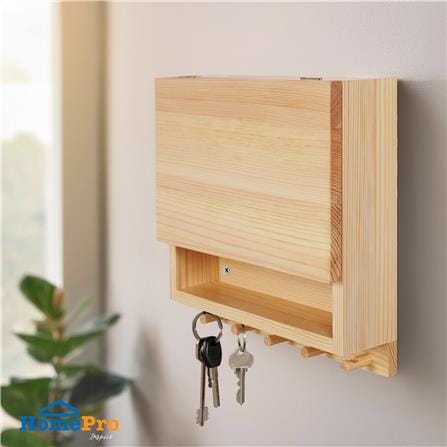 กล่องกุญแจ 10 ดอก AZLE 25X25 ซม. สีธรรมชาติ_6