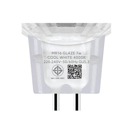 หลอด LED LAMPTAN MR16 GLAZE 7 วัตต์ COOL WHITE GU5.3_7