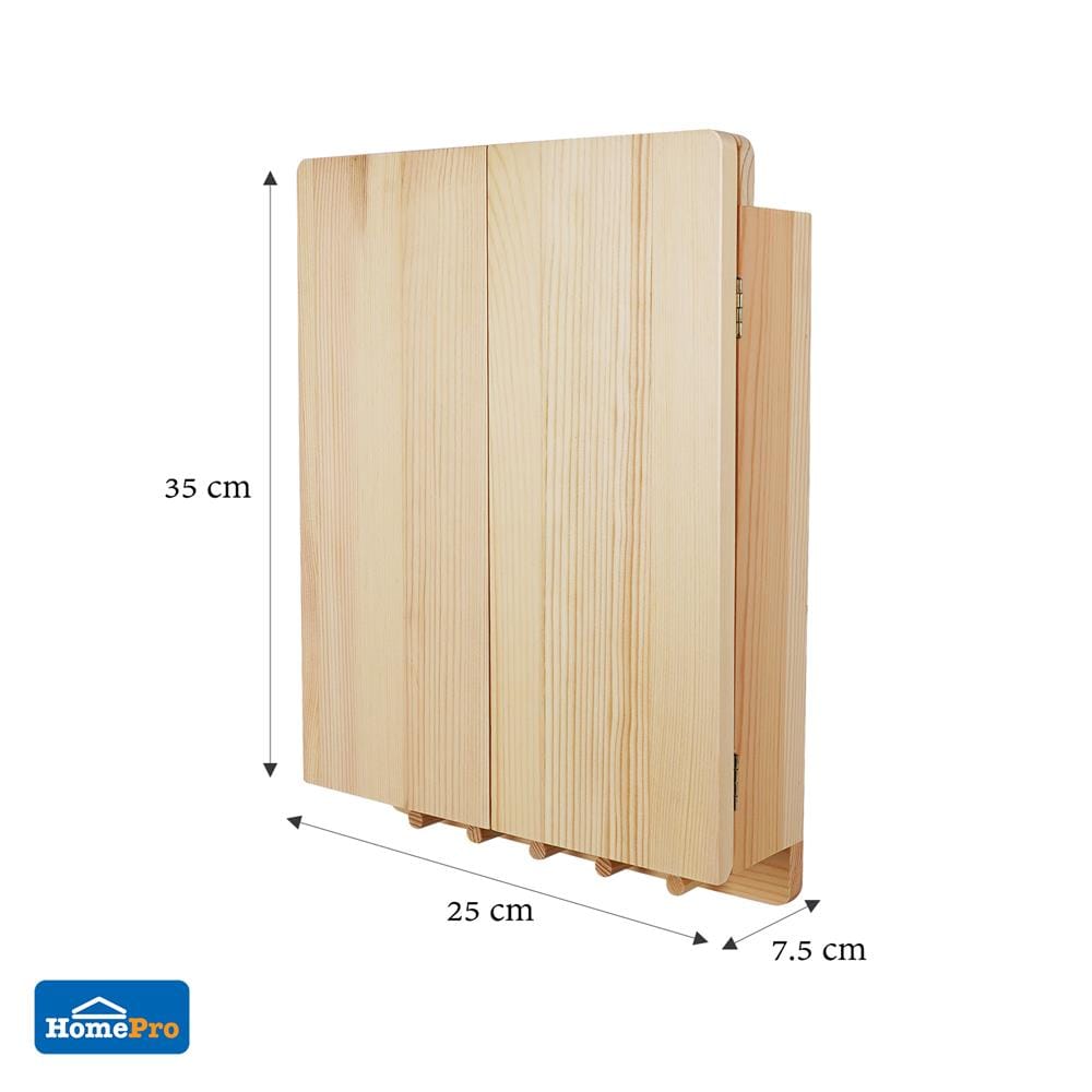กล่องกุญแจ 15 ดอก AZLE 25X35 ซม. สีธรรมชาติ