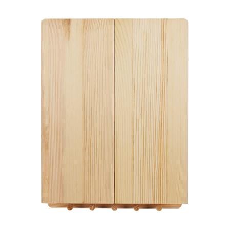 กล่องกุญแจ 15 ดอก AZLE 25X35 ซม. สีธรรมชาติ_0
