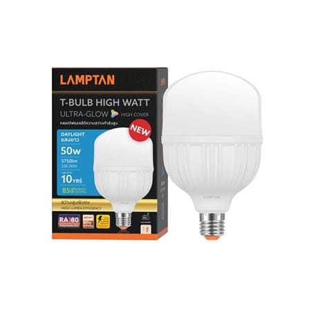 หลอด LED LAMPTAN T-BULB HIGH WATT ULTRA-GLOW 50 วัตต์ DAYLIGHT E27_1
