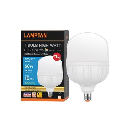 หลอด LED LAMPTAN T-BULB HIGH WATT ULTRA-GLOW 60 วัตต์ DAYLIGHT E27_1