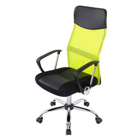 เก้าอี้สำนักงาน U-RO DECOR HIRO 000002052 สีเขียว/ดำ