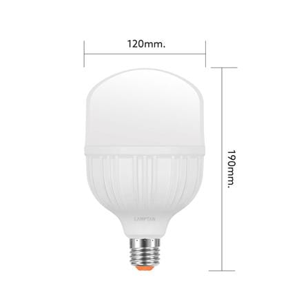 หลอด LED LAMPTAN T-BULB HIGH WATT ULTRA-GLOW 40 วัตต์ DAYLIGHT E27_3
