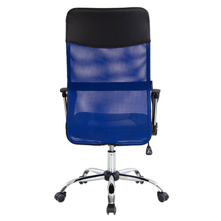เก้าอี้สำนักงาน U-RO DECOR HIRO 000002051 สีดำ/น้ำเงิน_5