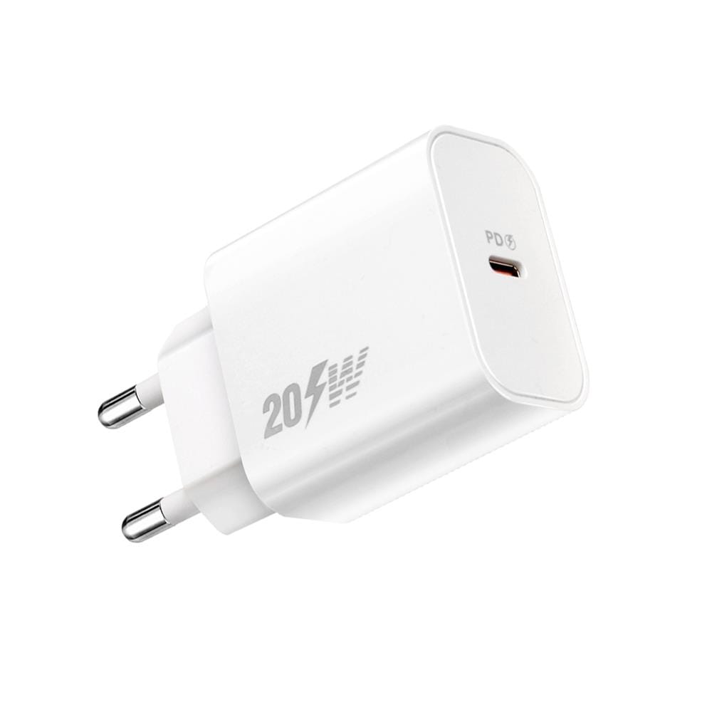 อะแดปเตอร์ TYPE-C ASAKI A-2420D 20W สีขาว