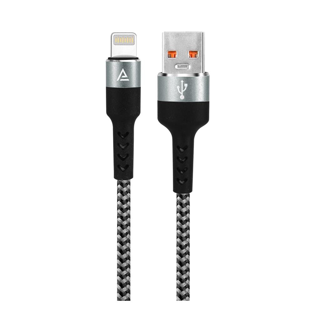 สายชาร์จ USB-A TO LIGHTNING ASAKI A-2071 1.5 เมตร สีเทา