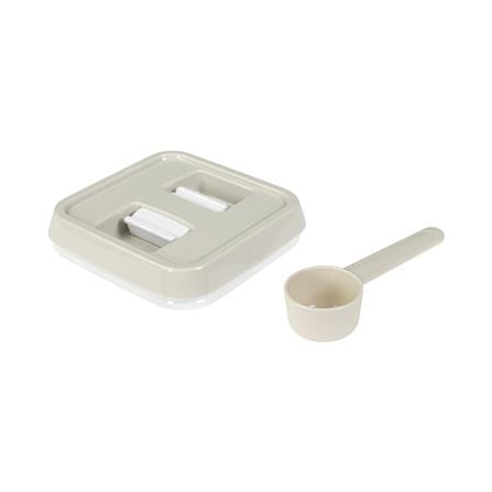 ขวดโหลเหลี่ยม PS ฝาบีบ KECH WRING 1.3 ลิตร สีขาว/ใส_3