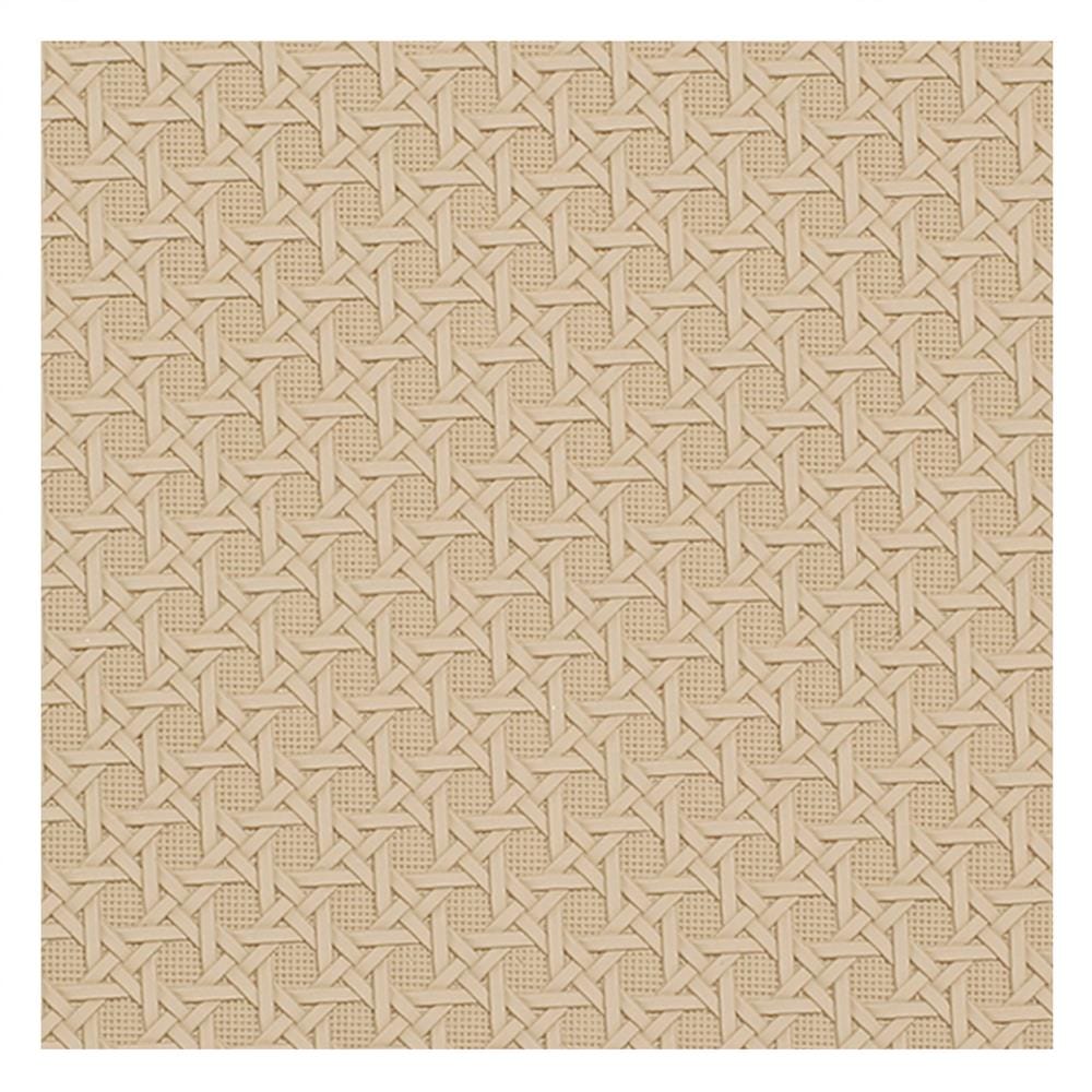 แผ่นรองจานหนัง PU KECH COTTA สีน้ำตาลอ่อน