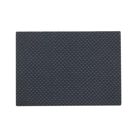 แผ่นรองจานหนัง PU KECH WEAVE สีน้ำเงิน_2