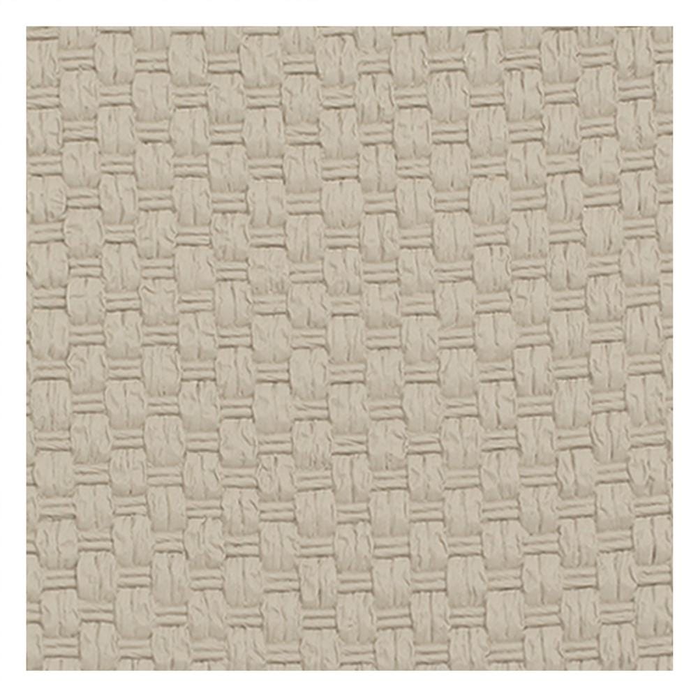 แผ่นรองจานหนัง PU KECH WEAVE สีน้ำตาล