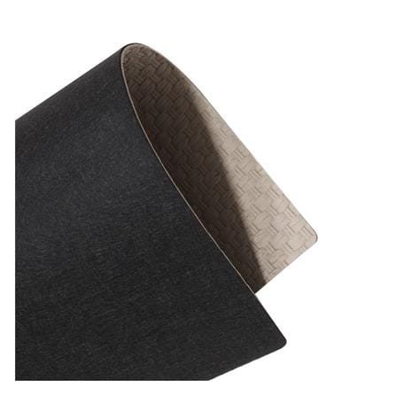 แผ่นรองจานหนัง PU KECH WEAVE สีน้ำตาล_4