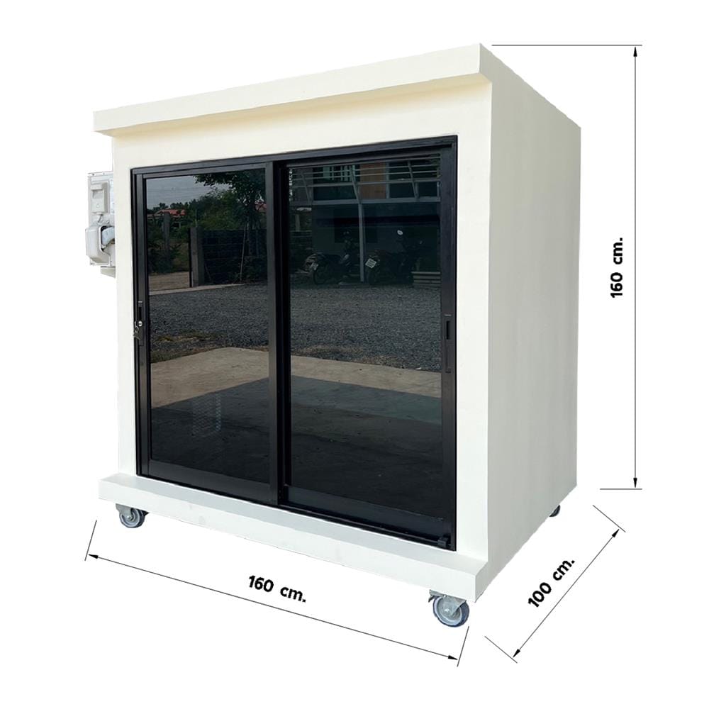 บ้านหมา บ้านแมว T.C. DOGHOUSE 3 MODERN 100X160X160 ซม.