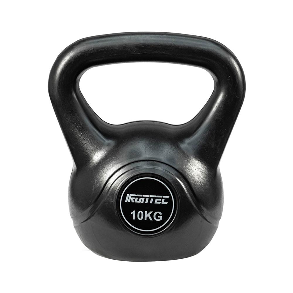 เคตเทิลเบล IRONTEC 10 กก. สีดำ