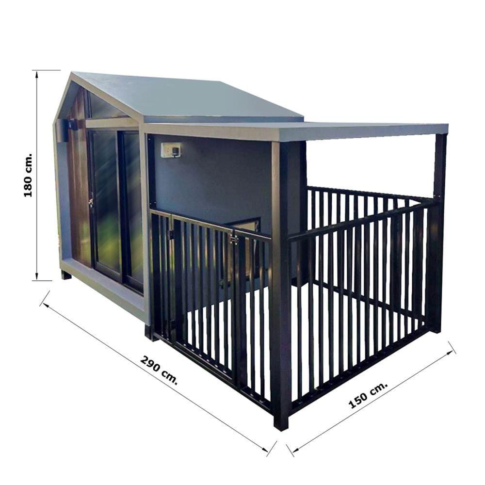 บ้านหมา บ้านแมว T.C. DOGHOUSE 11 NORDIC 150X290X180 ซม.