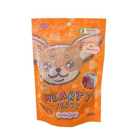 ขนมสุนัข NOVEE HEARTY JERKY MINI CHICKEN 100 ก.