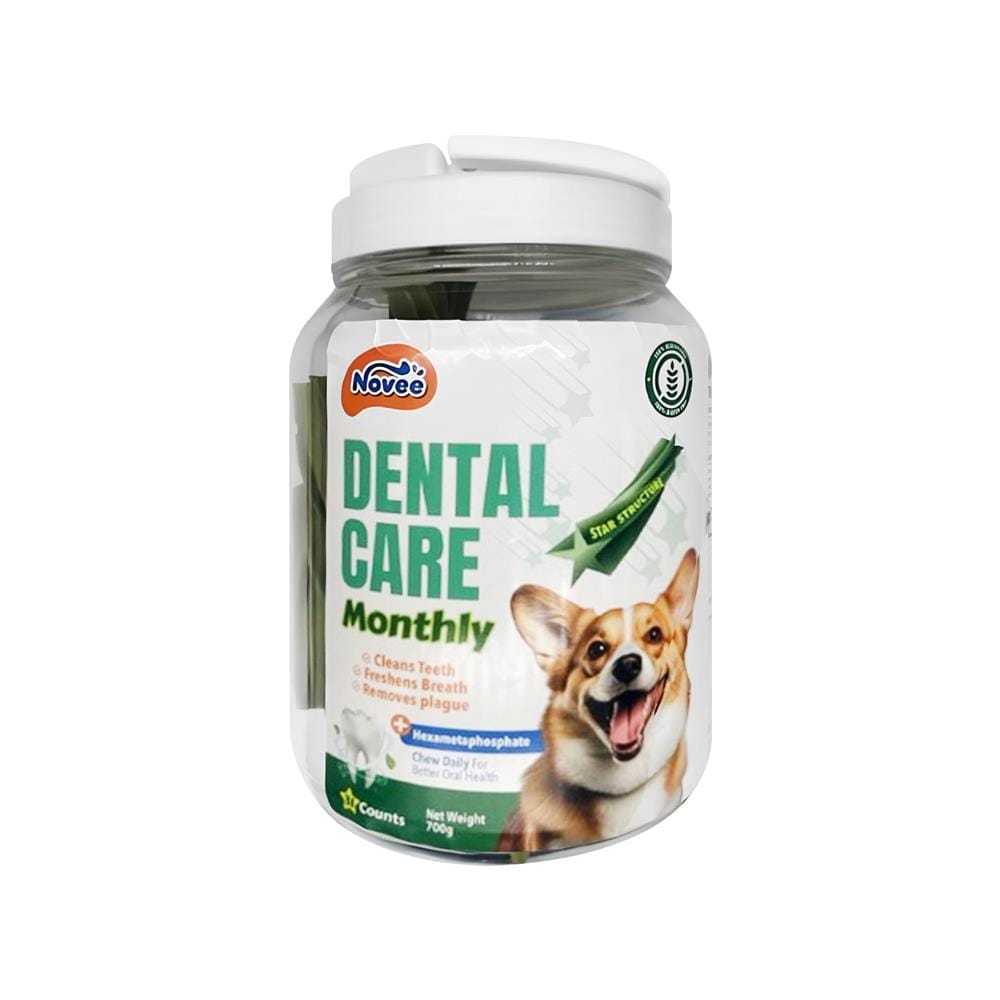 ขนมขัดฟัน NOVEE DENTAL CARE MONTLY 31 ชิ้น/ 700 กรัม