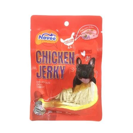 ขนมสุนัข NOVEE SPIRAL CHICKEN WITH FISH STRIP 4 ชิ้น_0