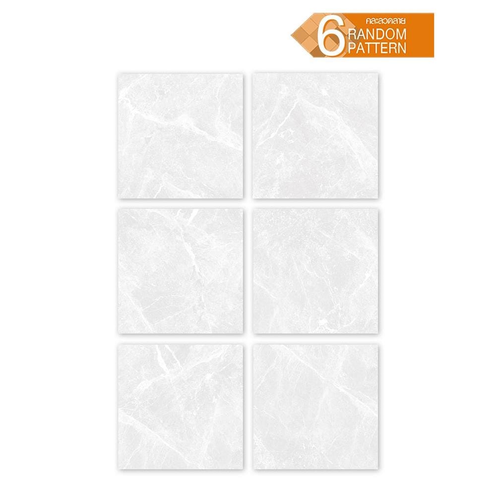 กระเบื้องพื้น 60x60 ซม. COTTO มาดริด ขาว PM 1.44 ตร.ม.