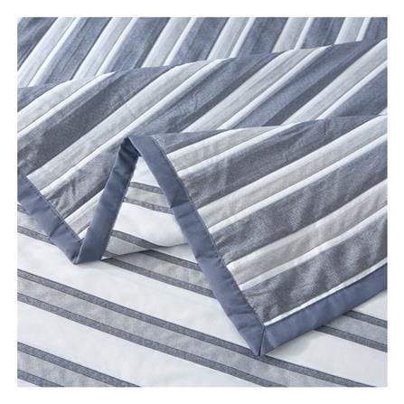 ผ้าคลุมเตียง 6 ฟุต HOME LIVING STYLE ARNOLD สีฟ้า_2