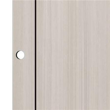 ประตูห้องน้ำ UPVC PARAZZO PUL-B06 70X200 ซม. สีสักเทา เจาะลูกบิด_1