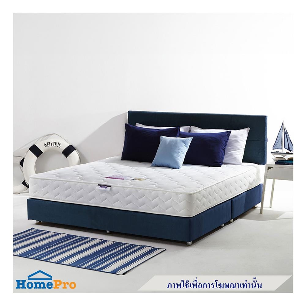 ที่นอนสปริง 3.5 ฟุต MIDAS รุ่น LAMP พร้อมหมอนหนุน 1 ชิ้น