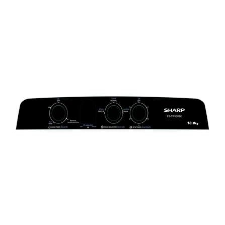 เครื่องซักผ้า 2 ถัง SHARP ES-TW100BK 10 กก. สีดำ_3