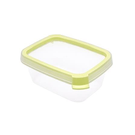 กล่องอาหารเหลี่ยม 0.2 ลิตร KECH NEAT สีเหลือง (แพ็ก 2 ชิ้น)_1