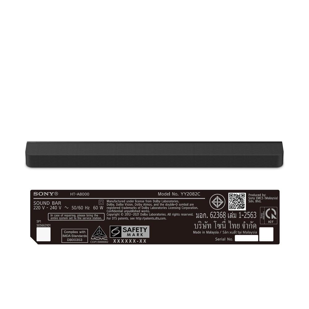 ซาวด์บาร์ SONY BRAVIA THEATRE BAR 8 HT-A8000