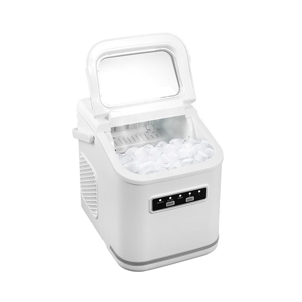 เครื่องทำน้ำแข็งอัตโนมัติ SHIMONO IM-200WH สีขาว