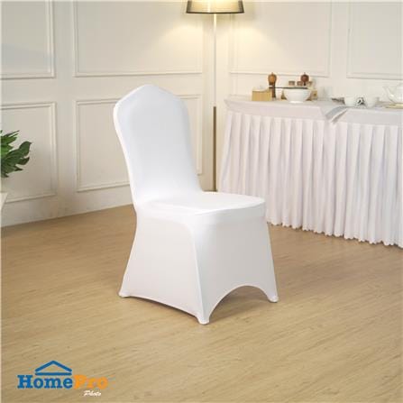ผ้าคลุมเก้าอี้สำเร็จรูป FURDINI SPENDEX-FINELY สีขาว_9