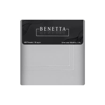 ปลอกผ้านวม BENETTA ELEGANCE 100x90 นิ้ว สี GREY_4