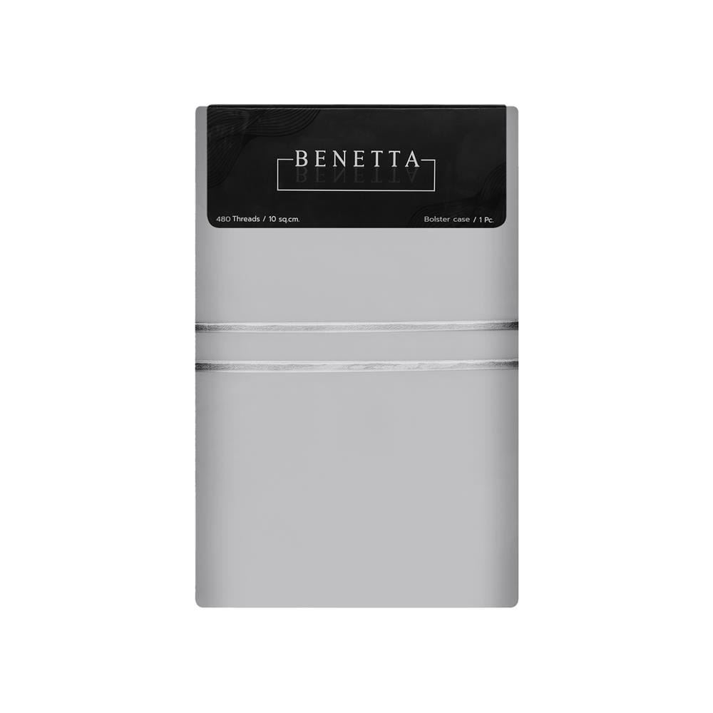 ปลอกหมอนข้าง BENETTA ELEGANCE สี GREY
