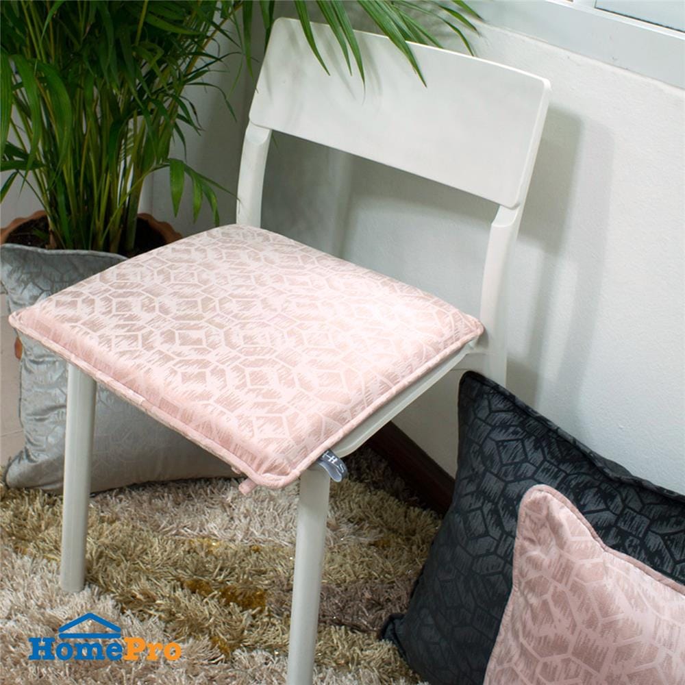 เบาะรองนั่ง HOME LIVING STYLE BLEND 16X16 นิ้ว สีชมพู