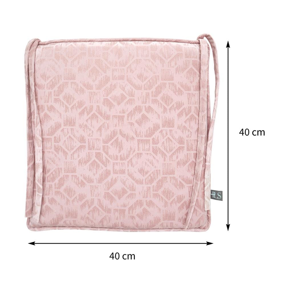 เบาะรองนั่ง HOME LIVING STYLE BLEND 16X16 นิ้ว สีชมพู