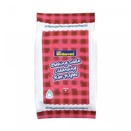 ผ้าเช็ดทำความสะอาด MCGARRETT BAKING SODA 20 แผ่น_0