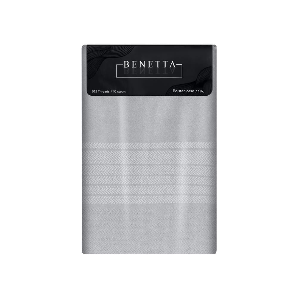 ปลอกหมอนข้าง BENETTA WISDOM สี METALLIC GREY