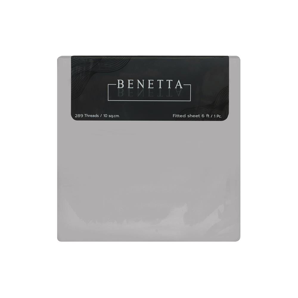 ผ้าปูที่นอน 6 ฟุต BENETTA BIRKIN สี GREY