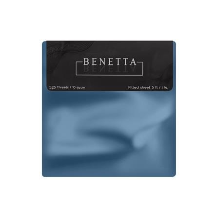 ผ้าปูที่นอน 5 ฟุต BENETTA PRIME สี BLUE_6