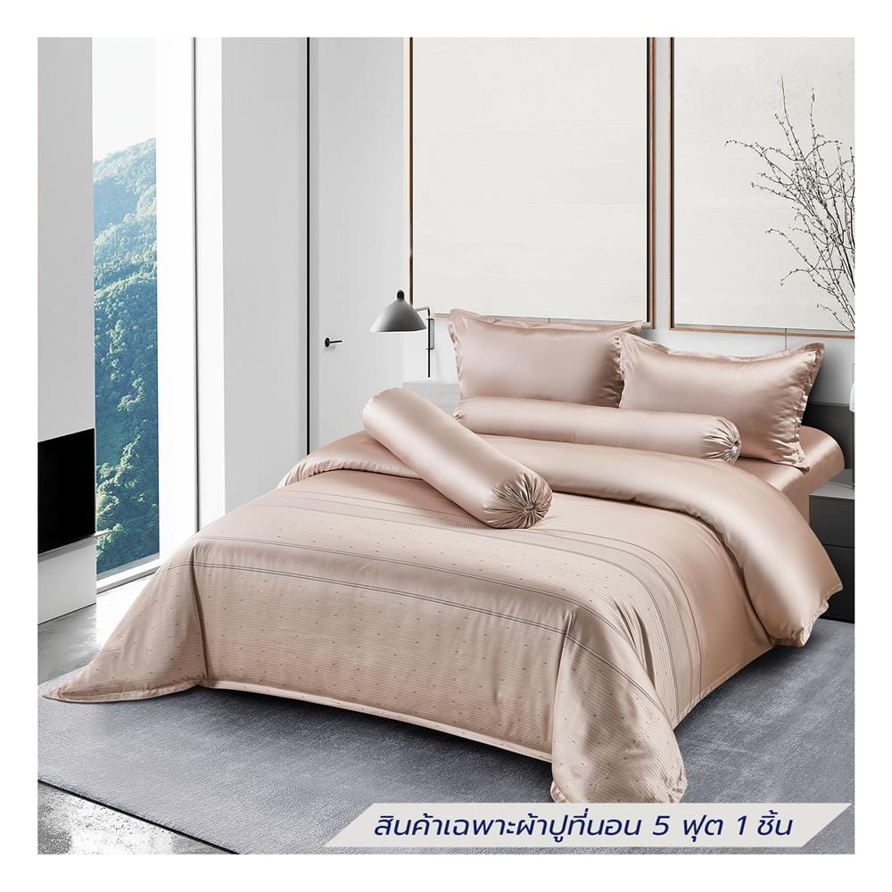 ผ้าปูที่นอน 5 ฟุต BENETTA PRESTIGE สี PINK GOLD_1