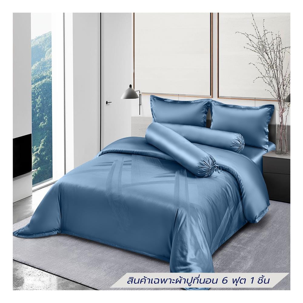 ผ้าปูที่นอน 6 ฟุต BENETTA PRIME สี BLUE_1