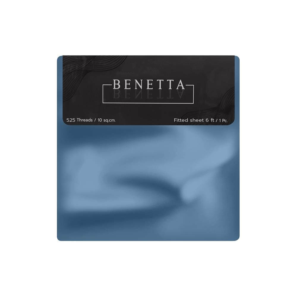 ผ้าปูที่นอน 6 ฟุต BENETTA PRIME สี BLUE