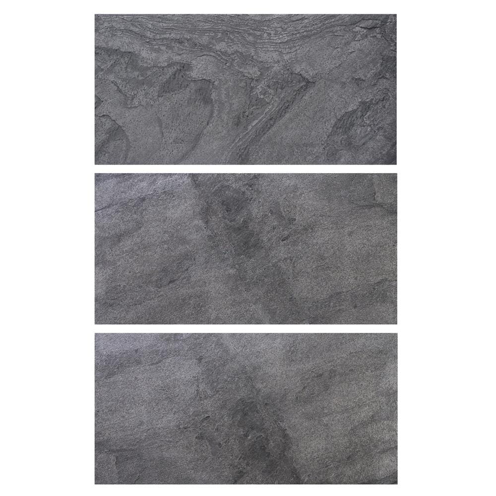แผ่นตกแต่งผนัง STONE DECOR กรูฟ สโตน เทา 61x122 ซม.