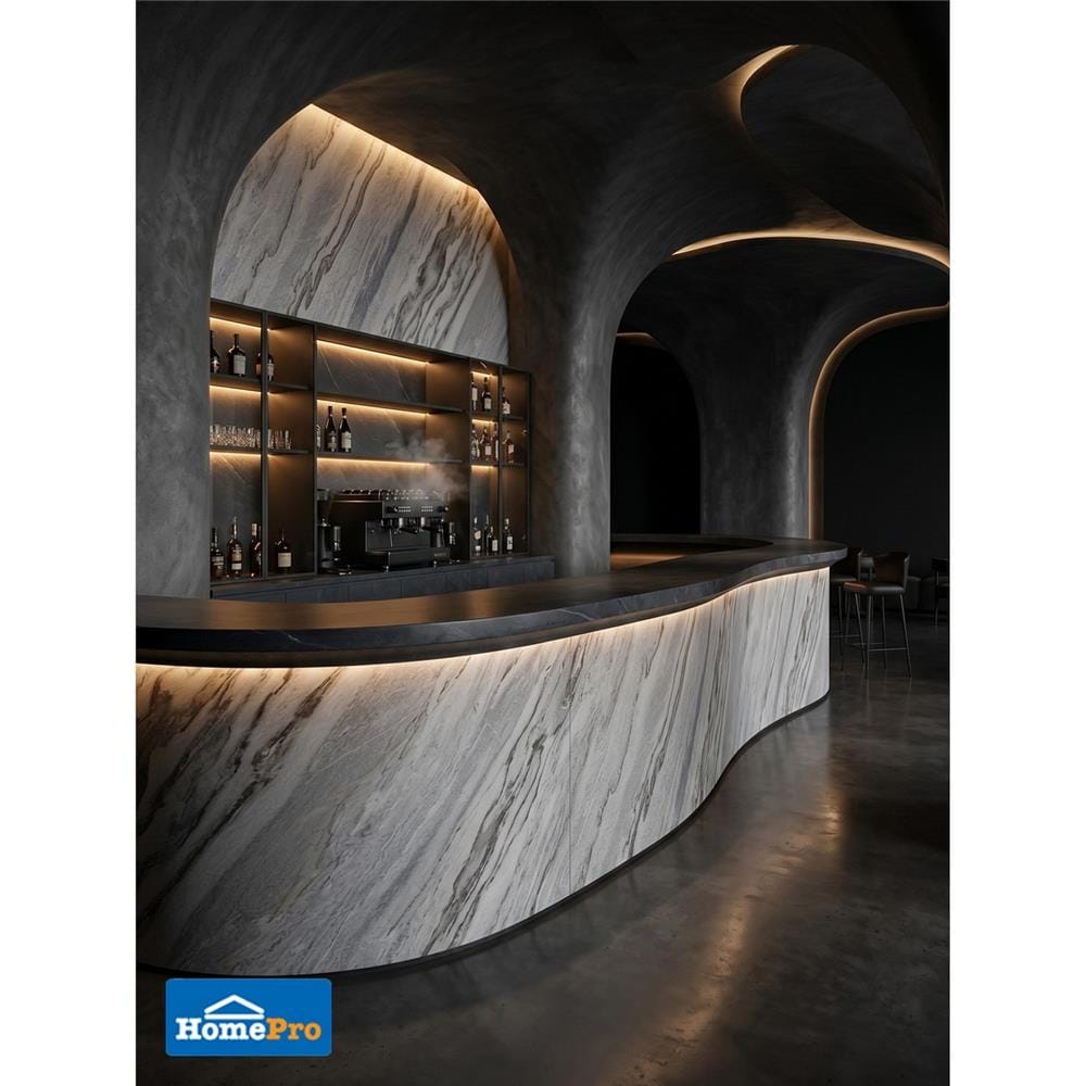 แผ่นตกแต่งผนัง STONE DECOR วีนัส กลามัว 122x244 ซม.