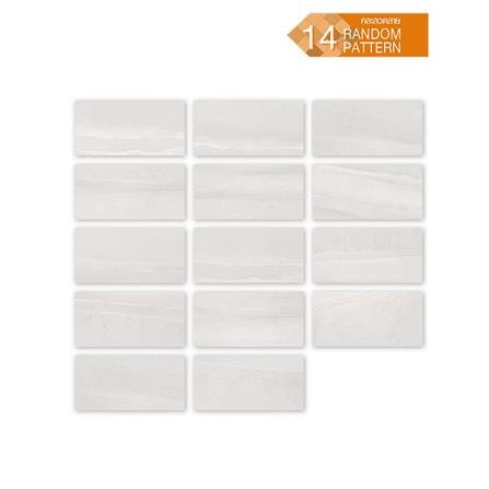 กระเบื้องพื้นพอร์ซเลน 30x60 ซม. TARA แคนเบอไรด์ เทา 1.44 ตร.ม._1